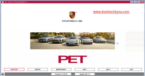 Porsche PET 8 Spare Parts Catalog
