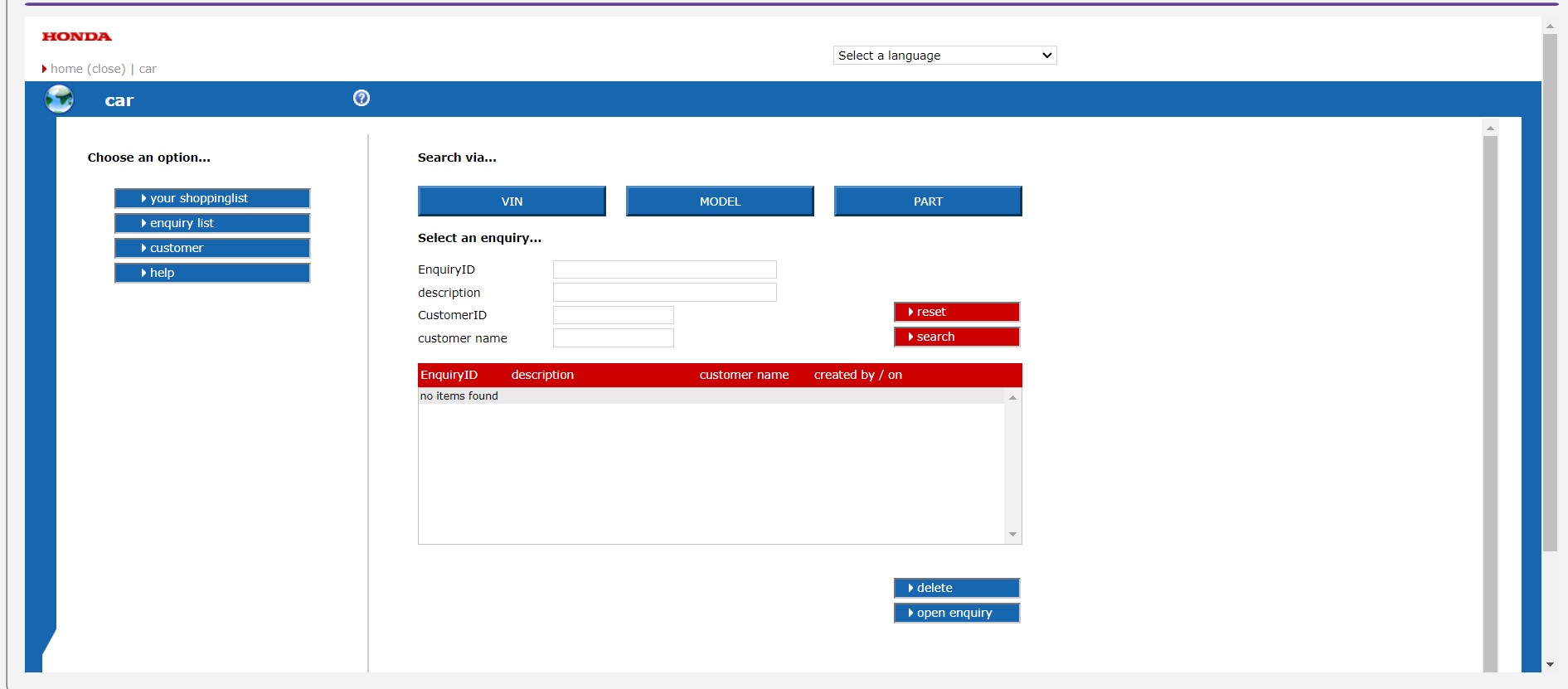 HONDA EPC Online [2026] Electronic Parts Catalog