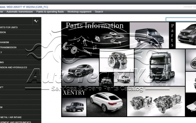 AUTOTECH4YOU Mercedes EPC Online 2024 Electronic Parts Catalog