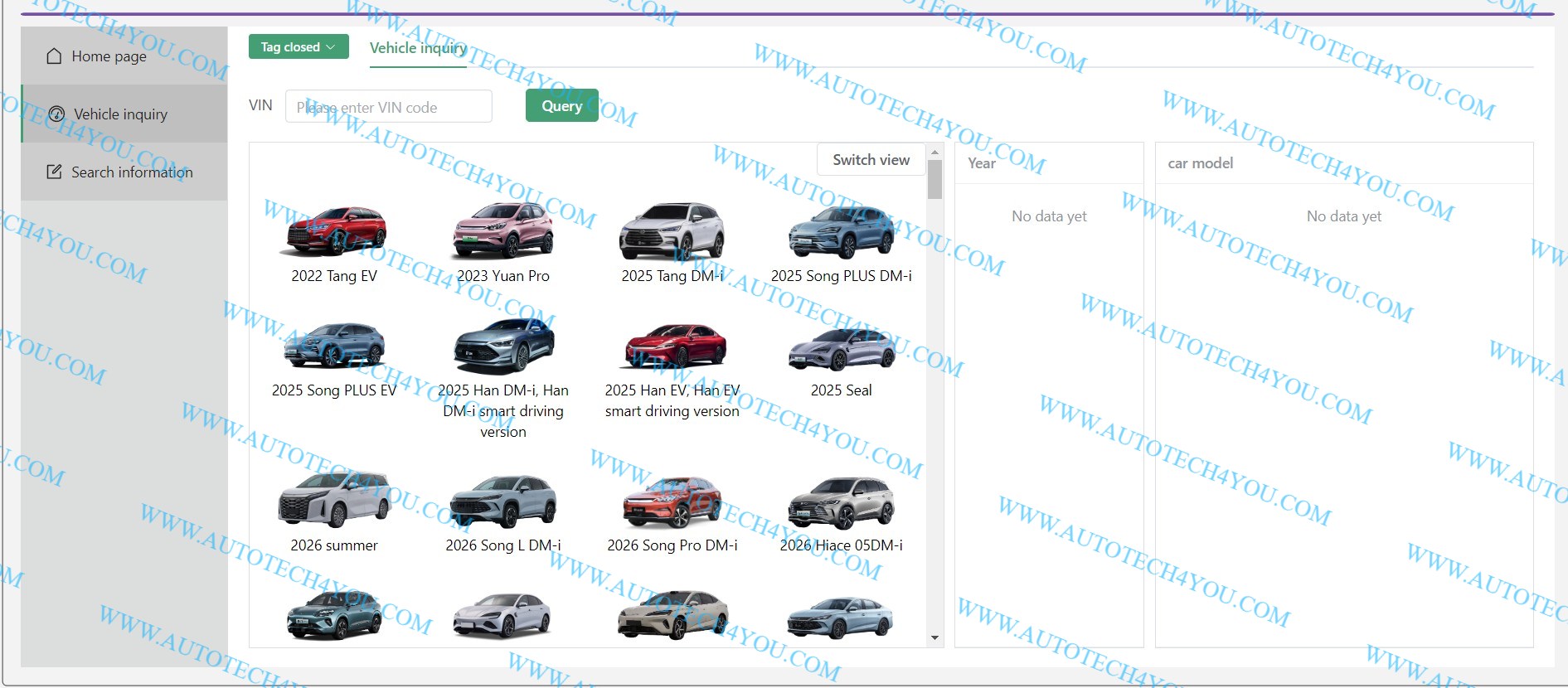 BYD EPC Online 2027